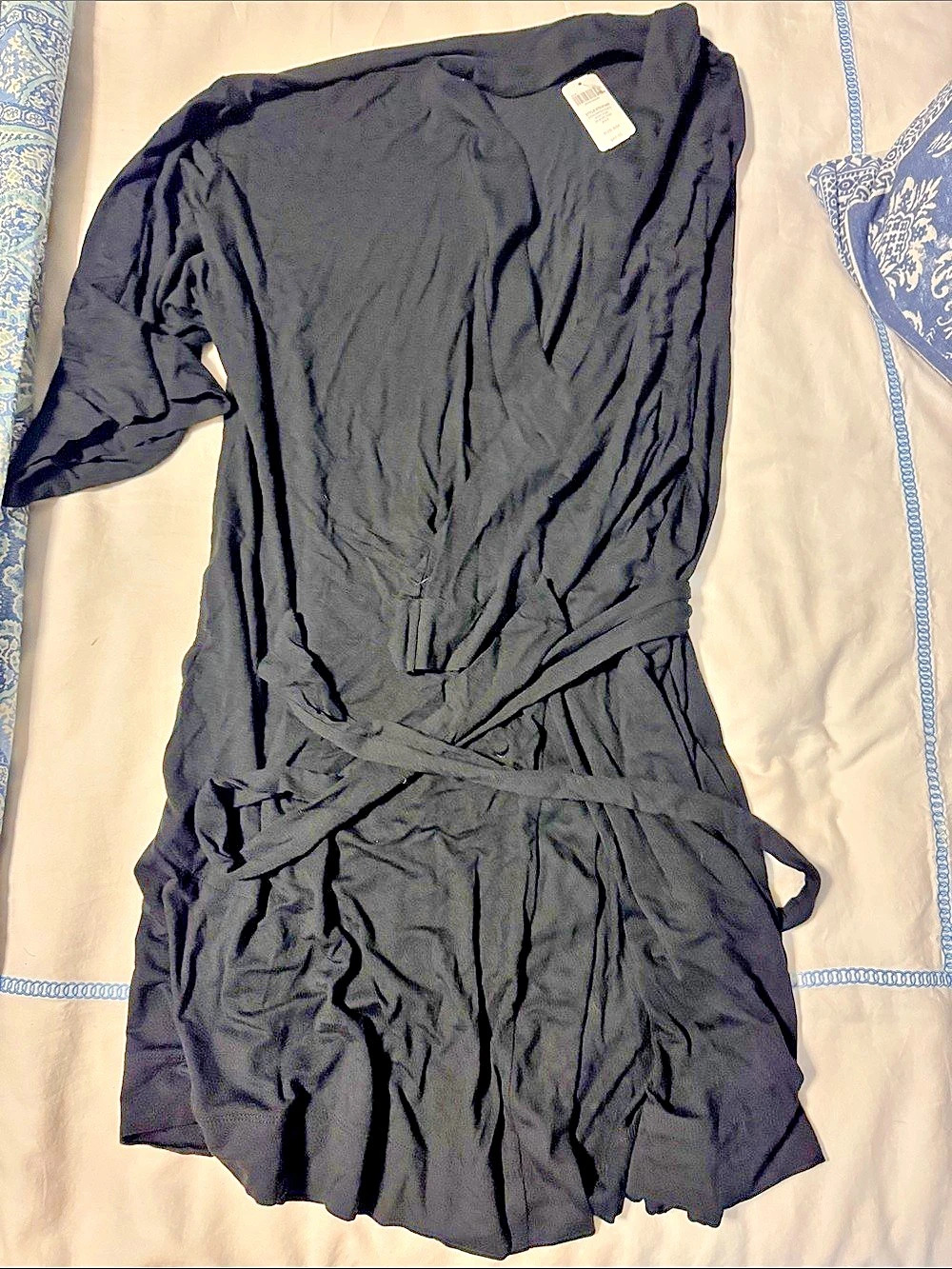 Soma Black robe  Size S/M NWT